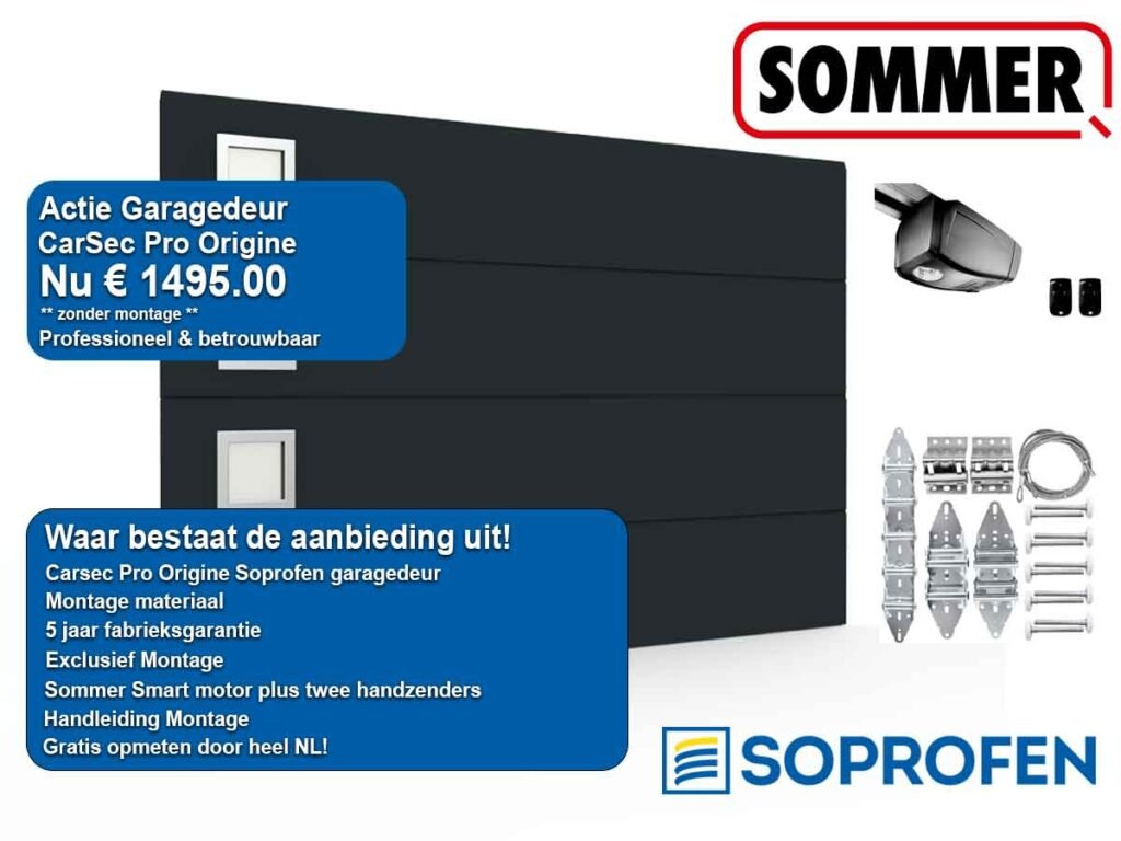 garagedeur plaatsen pakket 1